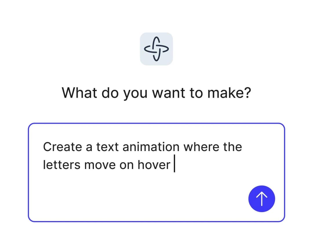 Figma Make interface showing an AI-generated prototype
