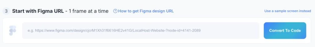 Locofy design-to-code interface